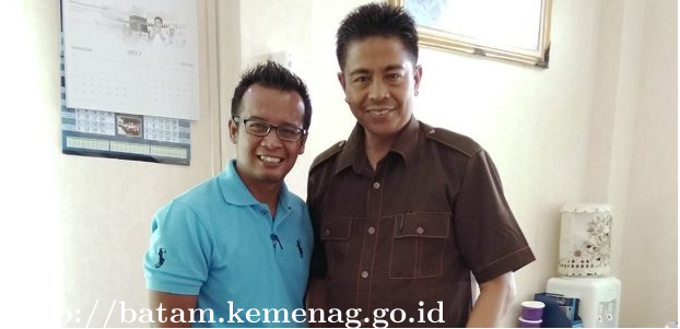 Kakankemenag Batam Sambut Baik Kunjungan Media