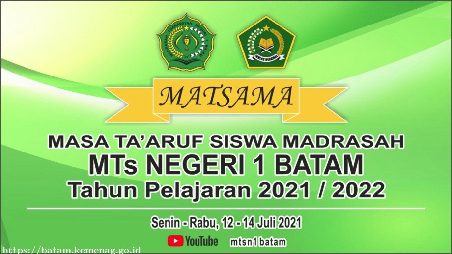 MATSAMA MTs Negeri1 Batam di Masa PPKM Darurat