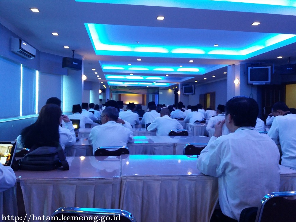 Kanwil Kemenag Kepri Gelar Assesmen Kompetensi Pejabat Eselon III dan IV