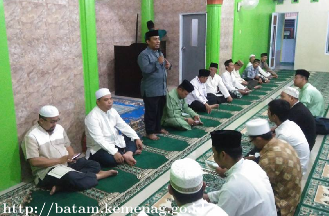 Rombongan Gerakan Magrib Mengaji Kunjungi Mesjid Nurul Hidayah Sagulung