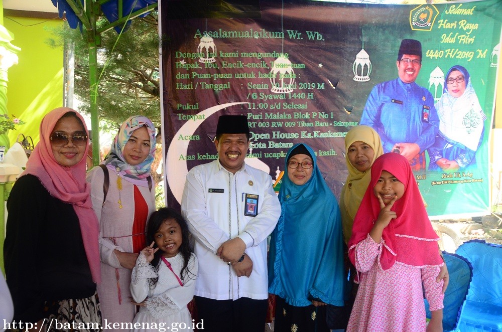 H. Zulkarnain Umar Menggelar Open House/Halal Bihalal