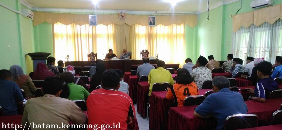 Kemenag Batam Bentuk Panitia HAB ke 72