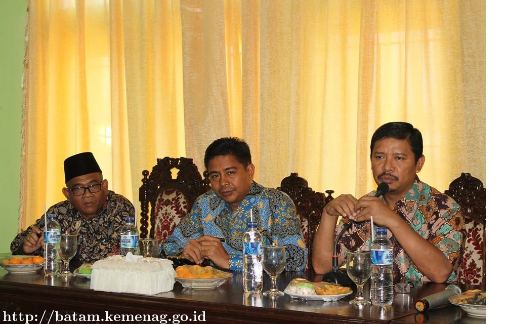 Direktur Guru Dan Tenaga Kependidikan Madrasah Kemenag RI Berikan Pembinaan Kepada Madrasah Se Kota Batam