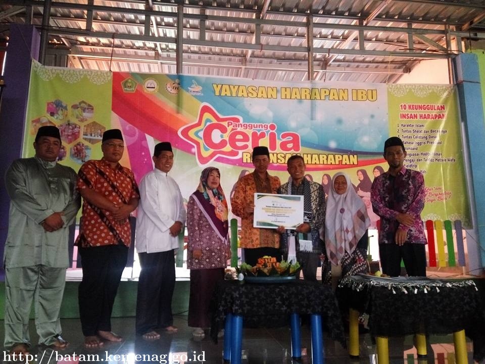 Kemenag Batam Resmikan Gedung Baru Raudhatul Atfal