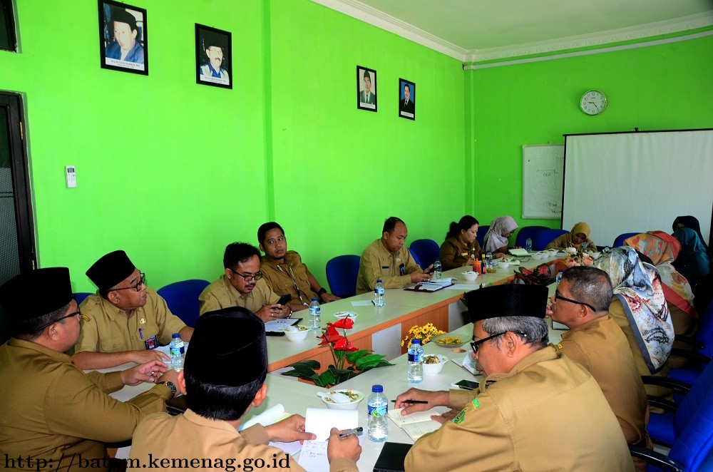 TIM ZI Kemenag Batam Tindaklanjuti Hasil Kunjungan Kerja