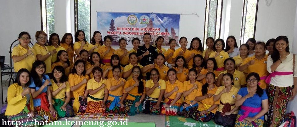 WHDI Kepri Gelar Sosialisasi Dini Deteksi Kanker