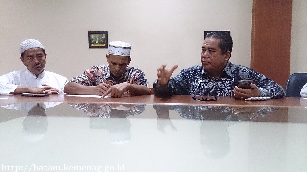 Kakankemenag Batam Usulkan Sebuah Tema Besar