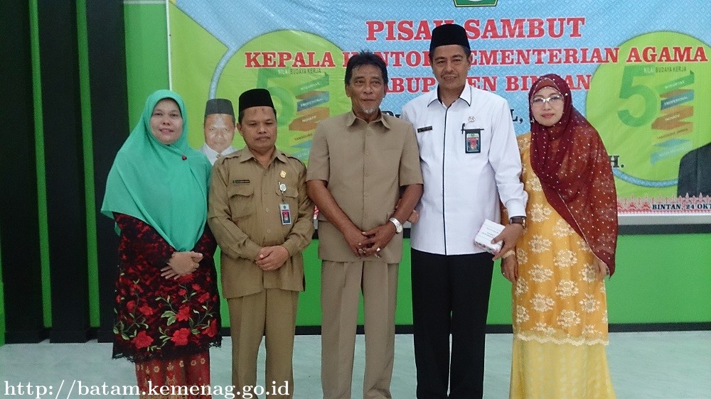 Bintan Gelar Pisah Sambut Kepala Kemenag