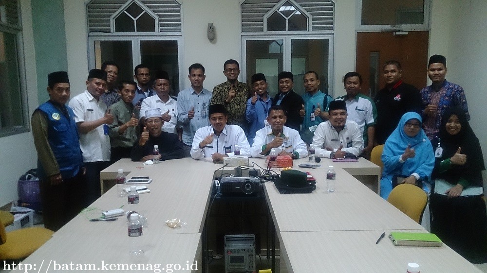 Kemenag Gelar Pertemuan Dengan MUI, Basnaz dan Laz Se Kota Batam