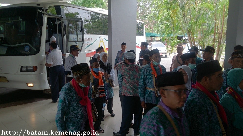 Kloter 11 BTH Masuk Ke Asrama Secara Bertahap