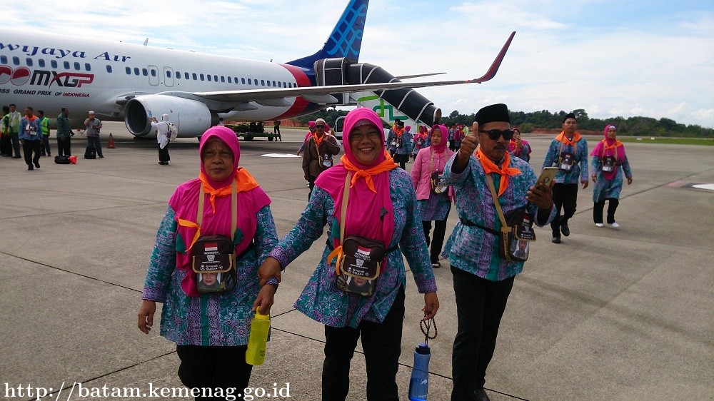 Dua Penerbangan Kloter 12 BTH Sudah Tiba Di Batam