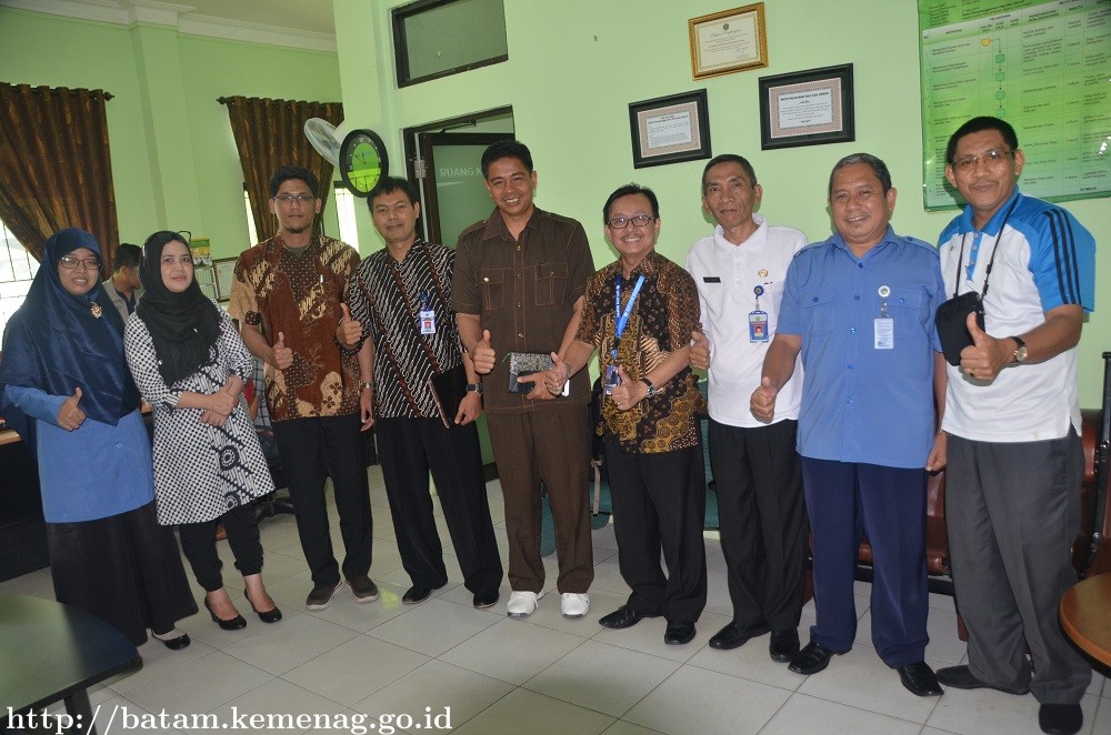 Kemenag Batam Terima Rombongan Kominfo RI