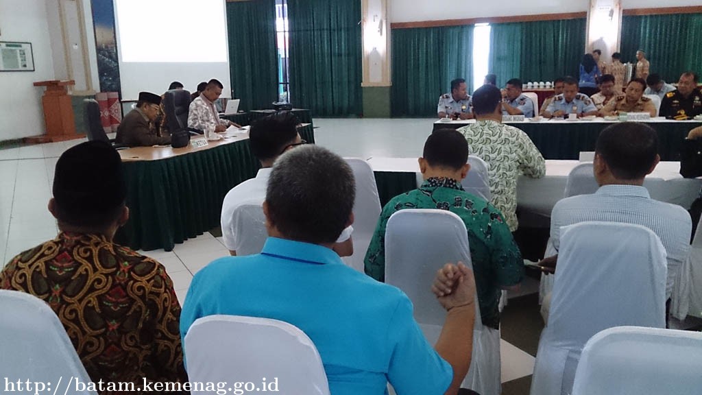 PPIH Gelar Rapat Persiapan Masa Pemulangan Jamaah Haji Debarkasi Batam 1438H/2017M