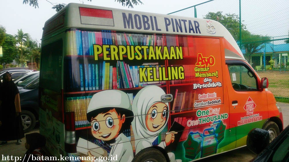 Setiap Pekan, Mobil Pintar LAZ Hadir di MTsN 1 Batam