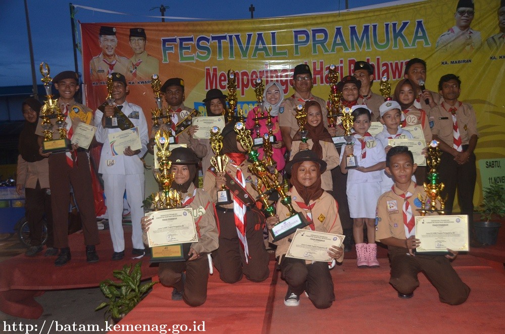Festival Pramuka, Madrasah Sapu Bersih Juara Pertama