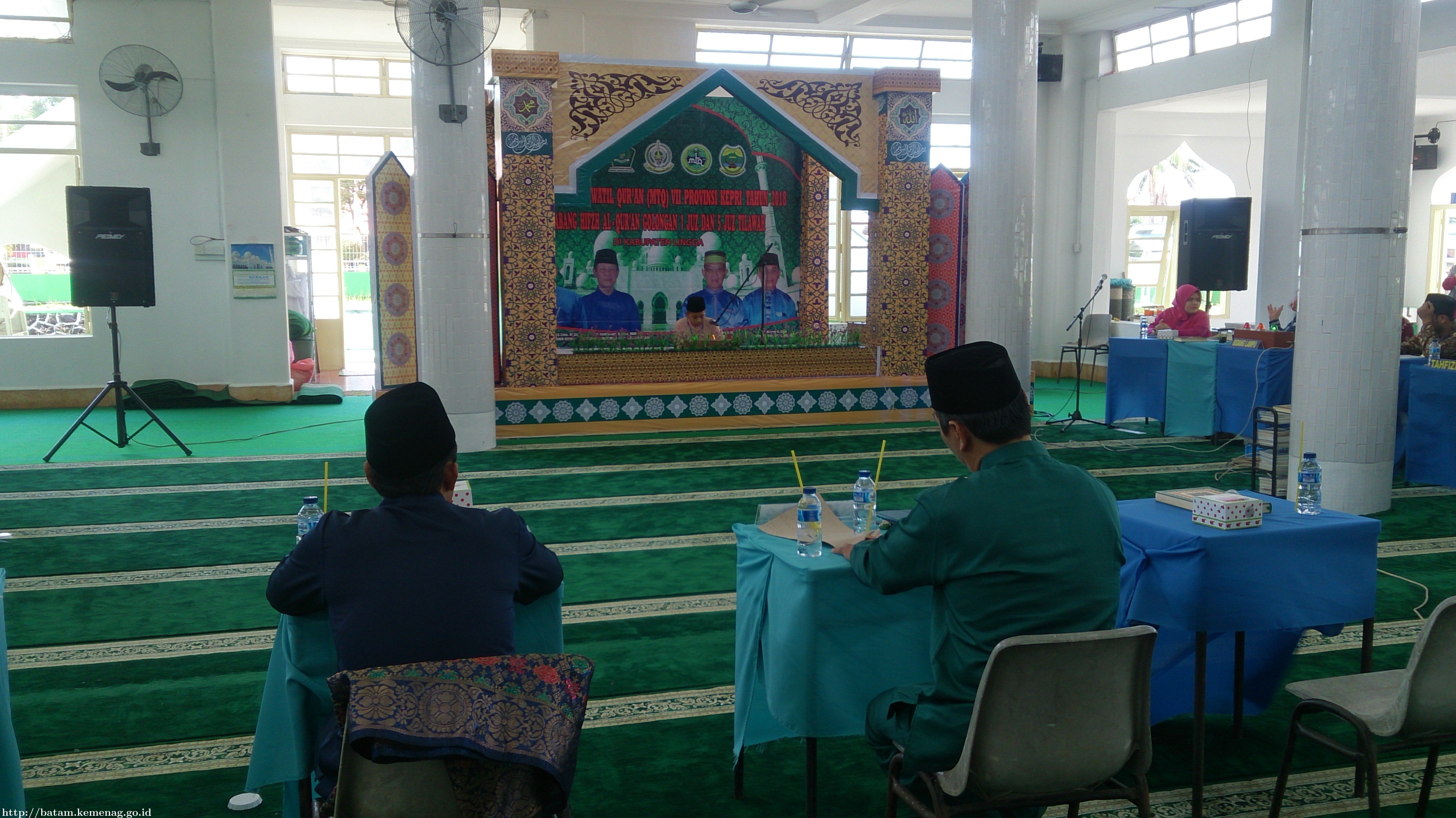 Lomba Tahfizh Golongan 1 dan 5 Juz Tilawah Di Gelar di Masjid Az Zulfa Dabo