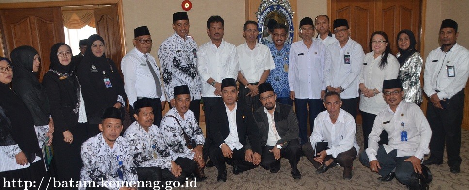 Kunjungan Kemenag Ke Walikota Batam Mendapat Tanggapan Positif