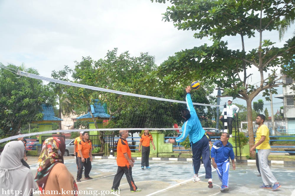Awali Pembukaan Turnamen HAB, Kemenag Batam Gelar Pertandingan Eksibisi
