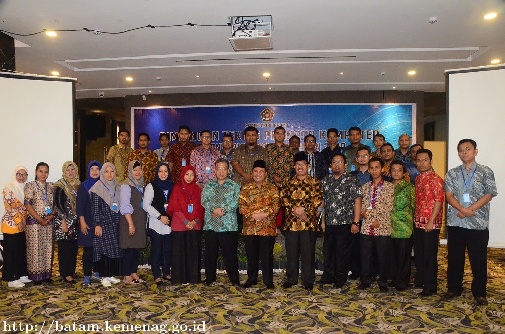 Kemenag RI Gelar Bimtek Pranata Komputer Tahun 2019