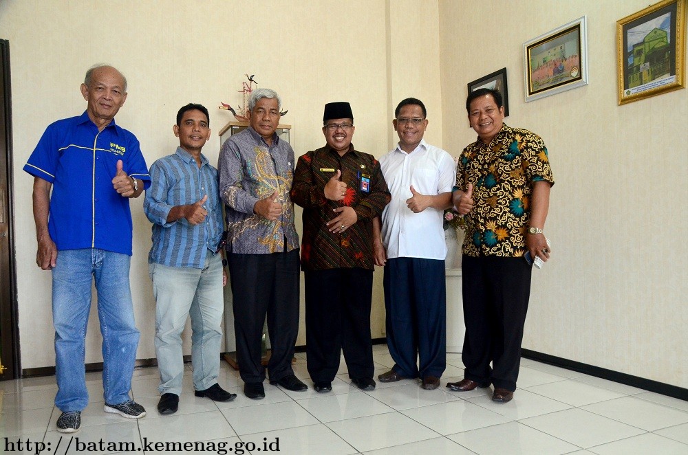 Kemenag Batam Menerima Audiensi IPMB