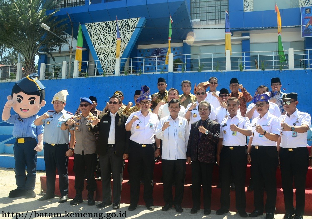 ZULKARNAIN UMAR HADIRI PERESMIAAN KANIM KELAS II TPI BELAKANG PADANG