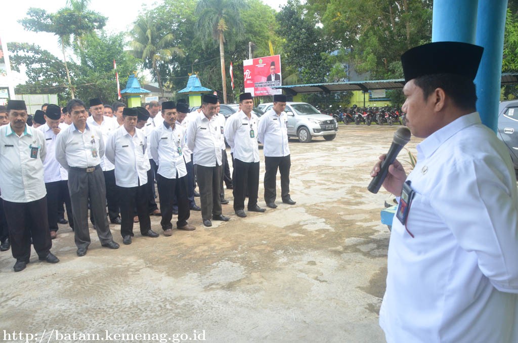 Apel Pagi, Zulkarnain Sampaikan Ucapan Tahniah