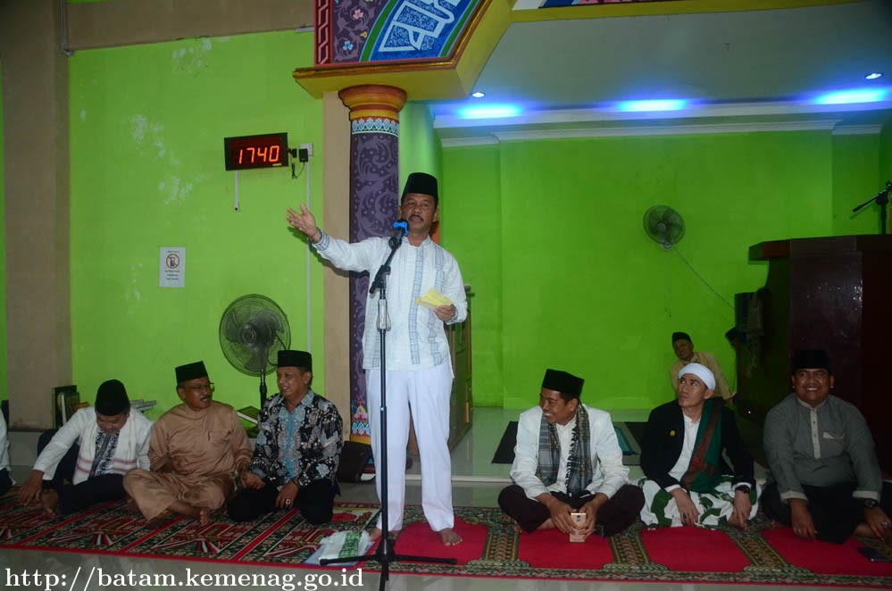 Kemenag Hadiri Safari Ramadhan Walikota Batam di Sei Panas