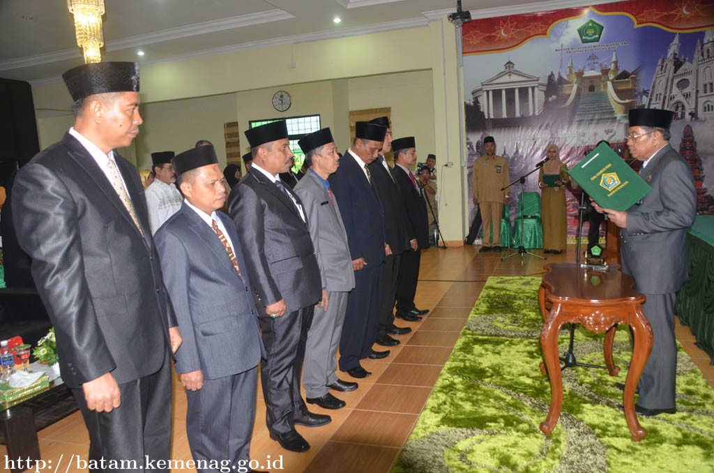 Lantik Pejabat Administrator dan Pengawas, Ini Pesan Kakanwil