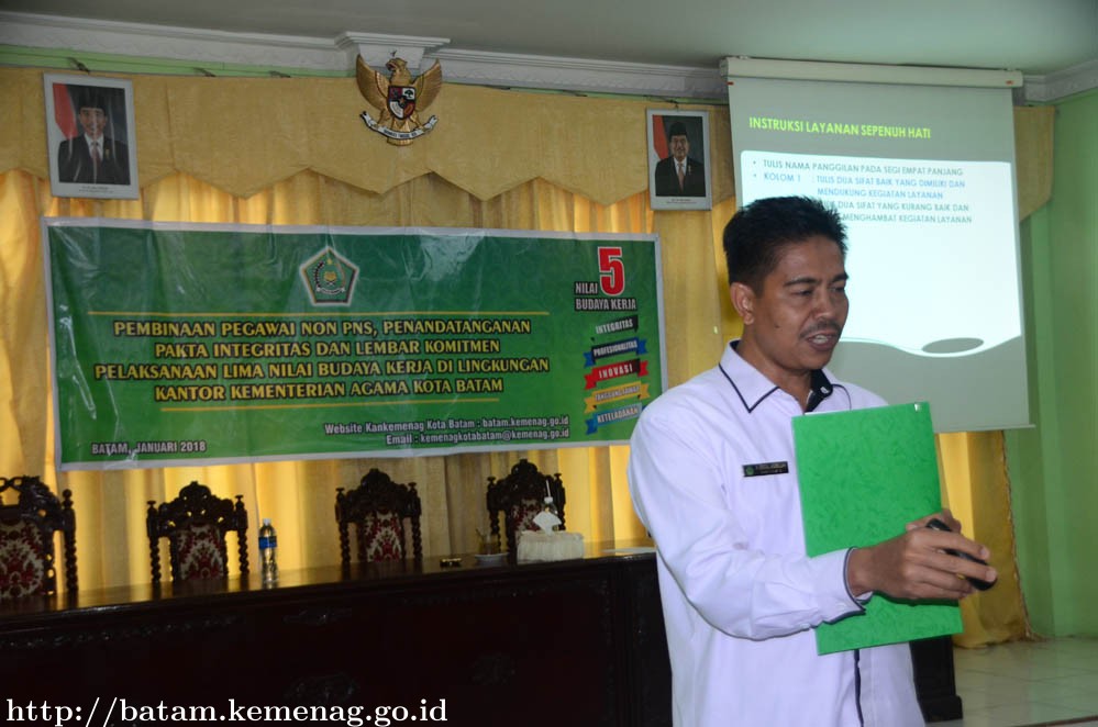 Sebanyak 79 Pegawai Honorer Ikuti Pembinaan Pegawai