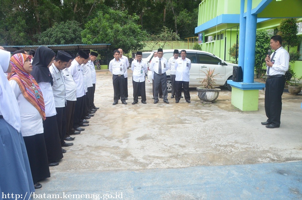 Kedepankan Fungsi Kontrol, Kemenag Batam Ubah Posisi Apel