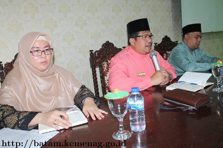 Rapat Finalisasi HAB 74 Kemenag Batam