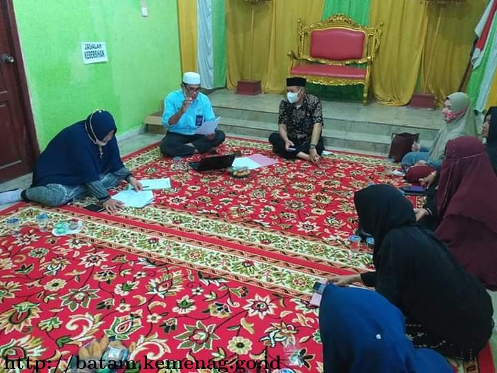 Gelar Rapat Konsolidasi, Penyuluh PAI Fungsional Kecamatan Bengkong Sampaikan Beberapa Hal