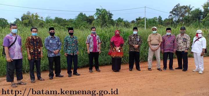Kemenag Batam Tinjau Lahan KUA Kecamatan Nongsa