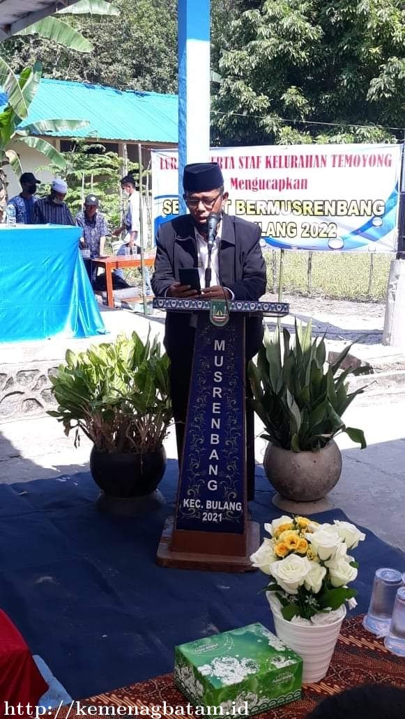 Ikuti Musrembang, Ini Untaian Doa KUA Bulang