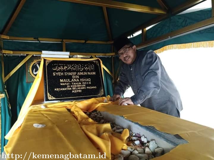 Kemenag Batam Ziarah Ke Makam Syeh Syarif Ainun Naim Belakang Padang