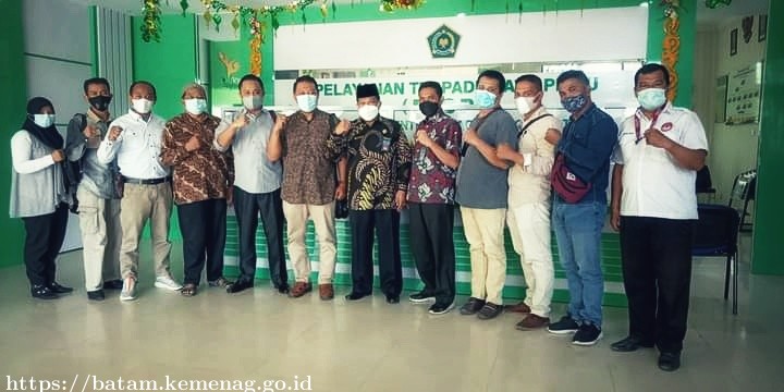 Kemenag Batam Terima Kunjungan Jurnalistik Online