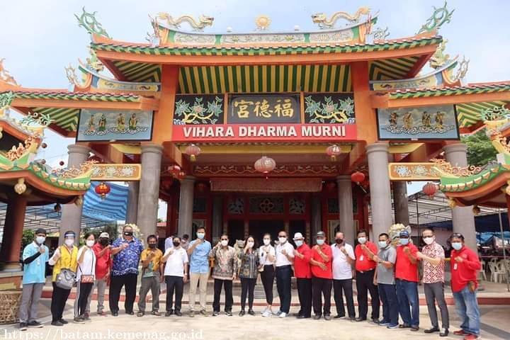 Bimas Buddha Kemenag Batam Bersama Permabuddhi Gelar Vaksinasi Dosis ke 2