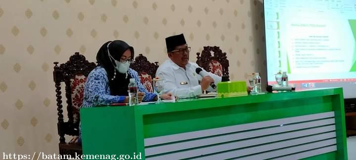 Kemenag Batam Gelar Rapat ZI