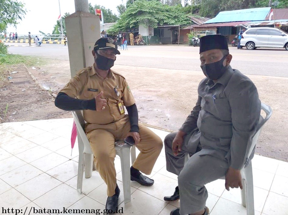 Hamdanis Turun ke Jalan Bersama Tim Gugus Kecamatan Galang Sosialisasi Cegah Virus Covid-19