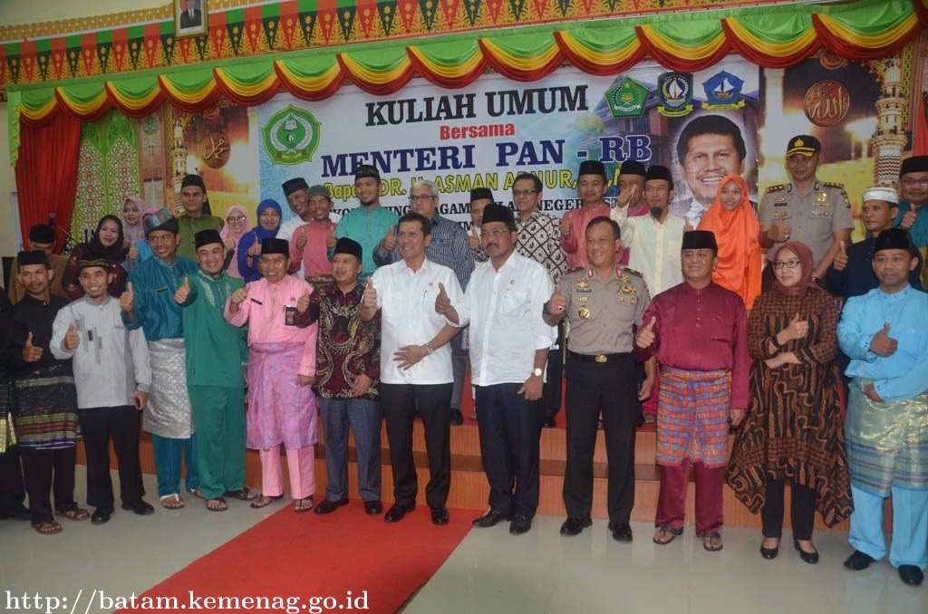 MENPAN RB Berikan Kuliah Umum di STAIN SAR Kepri