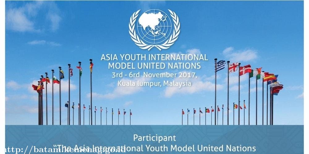 Dua Siswa MAN IC Batam Ikuti Asia Youth International Model Nation