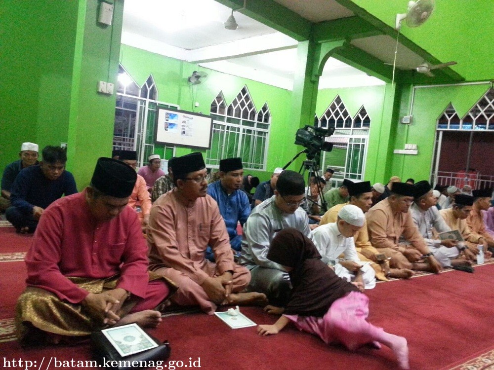 Gerakan Magrib Mengaji Kemenag Batam Di Liput TV Nasional