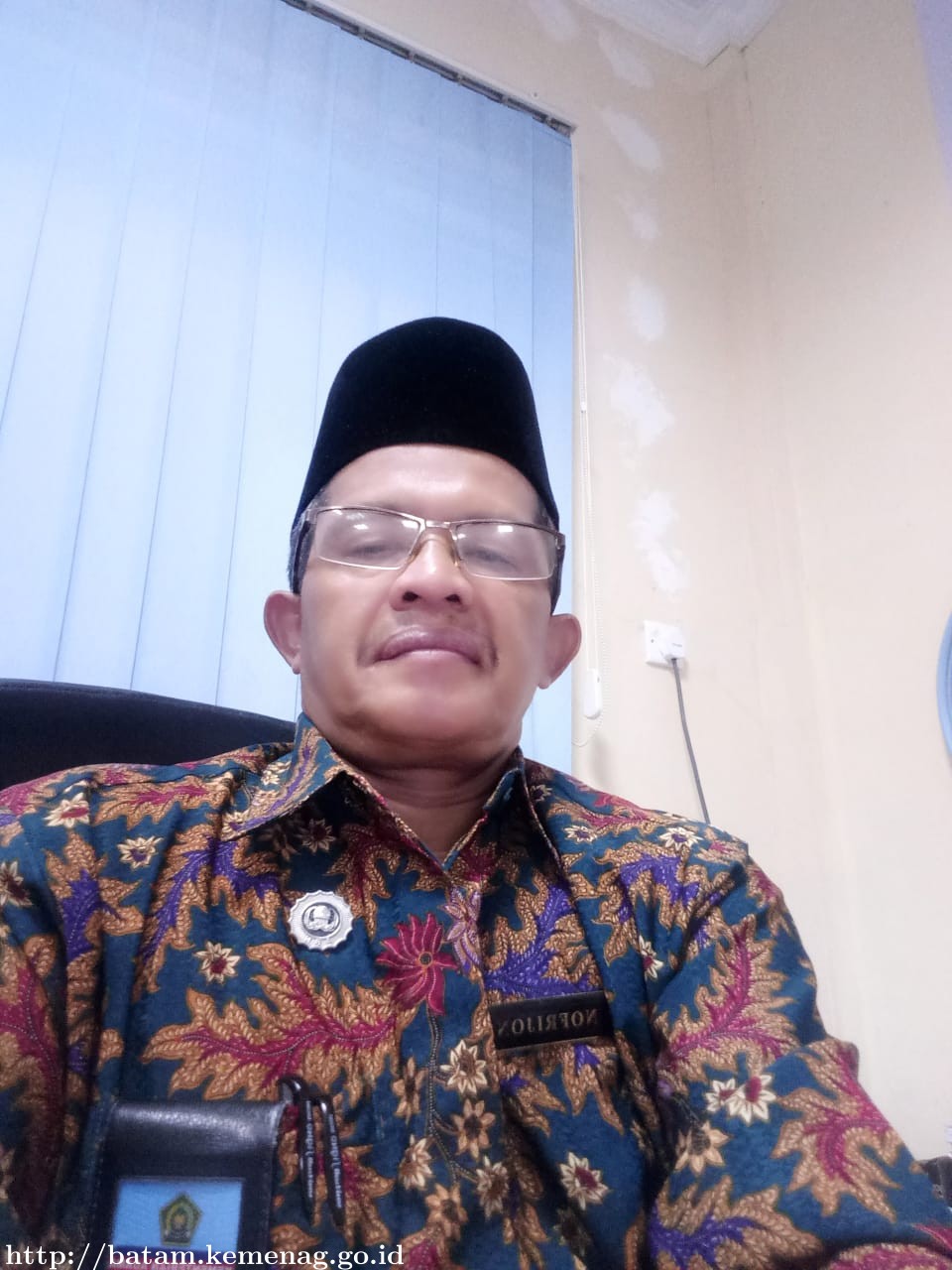 Nofrijon Koordinator Perkemahan Pelajar Lintas Agama