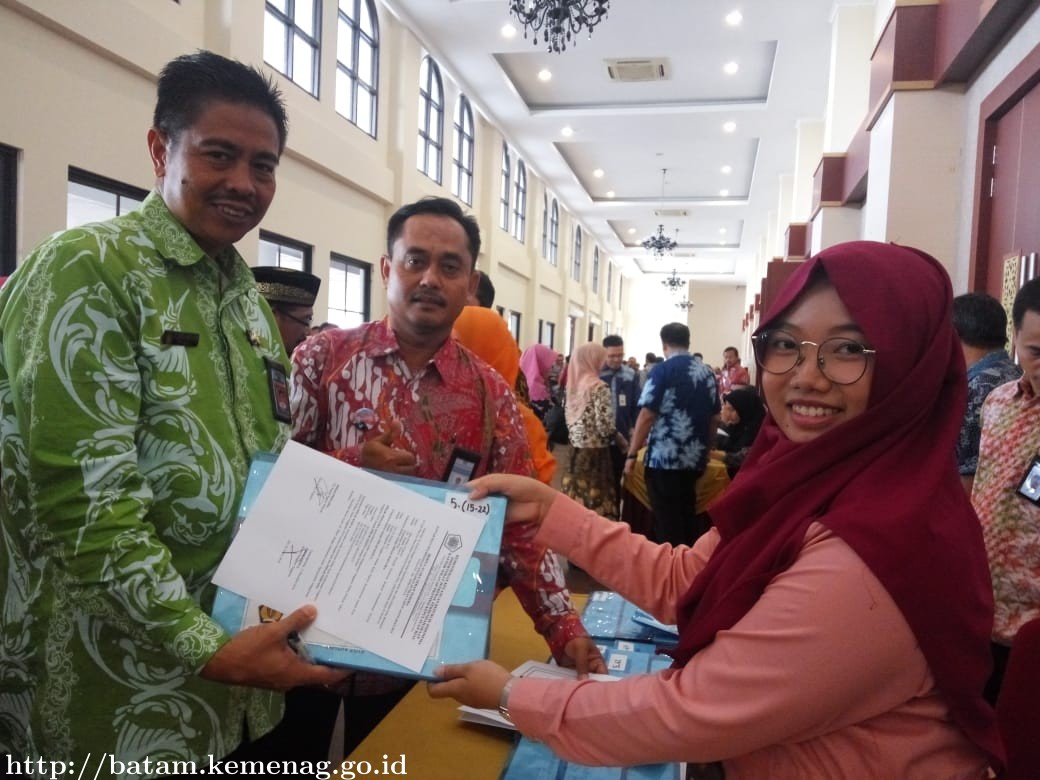 Kemenag Batam Terima DIPA Tahun 2019