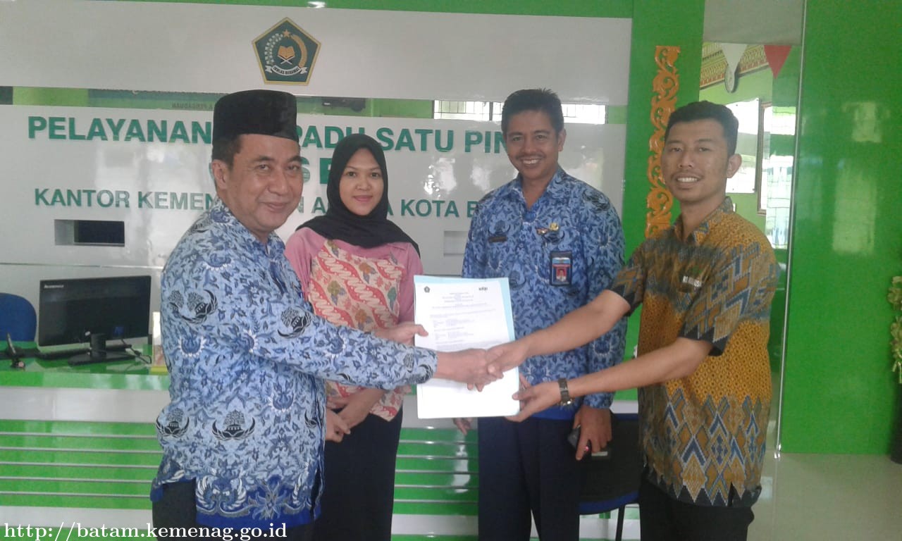 Kemenag Batam Lakukan MoU Dengan Rumah Sakit Keluarga Husada Batam