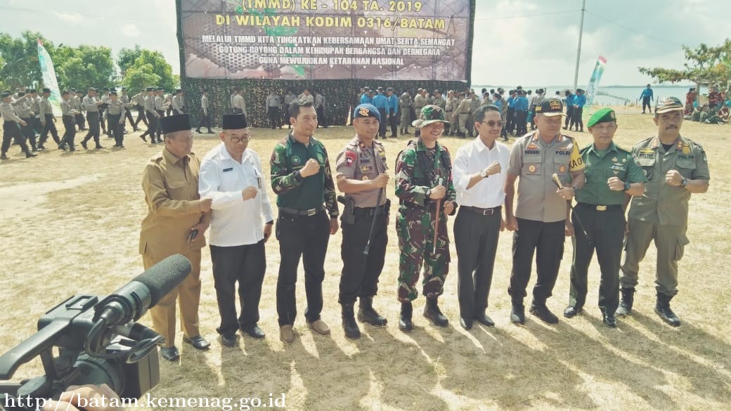 TMMD Ke 104 Tahun 2019 Kodim 0316/Batam Resmi Di Buka