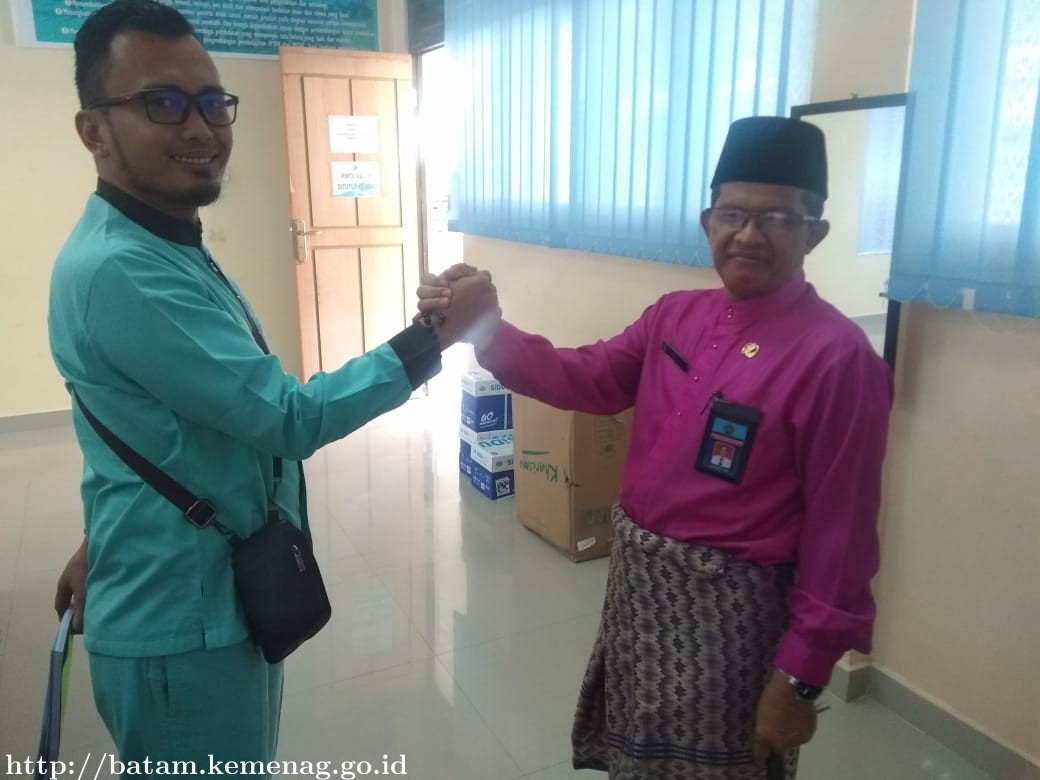 Andika Jabat Kepala Urusan TU MAN IC Batam