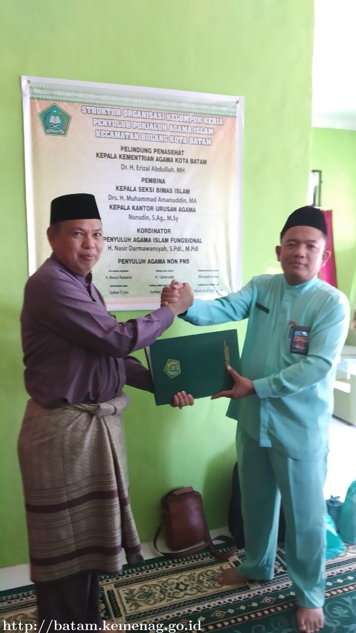 Mulyadi Pimpin KUA Bulang