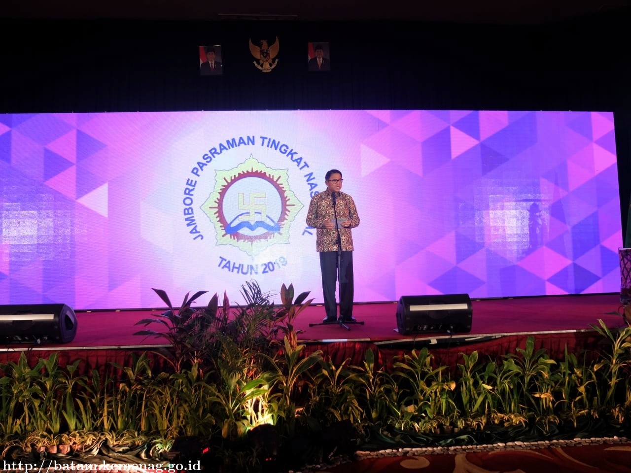 Dirjen Bimas Hindu Tutup Jambore Pasraman Nasional V Tahun 2019