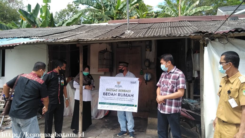 Kemenag Batam Hadiri Aksi Sosial Baznas Berbagi